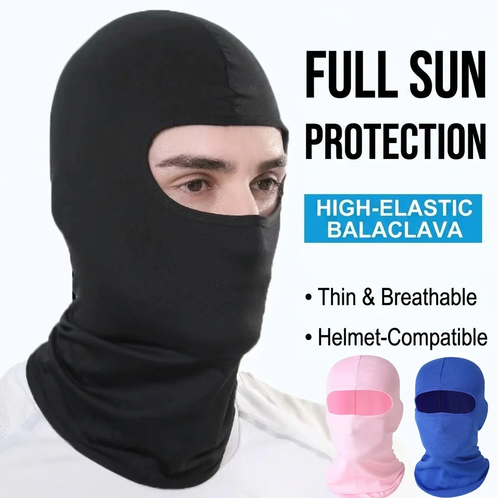 Cycling Face Mask - 男女兼用日焼け止め通気性カモフラージュバラクラバマスク屋外スポーツランニングハイキング釣りスキー自転車用フルフェイスマスク