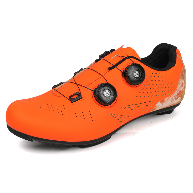 Cycling Shoe Insoles - ロードバイク、マウンテンバイク用のロック可能なサイクリングシューズ、男性用のロック不可サイクリングシューズ、プロ仕様のロック可能なハードソールシューズ