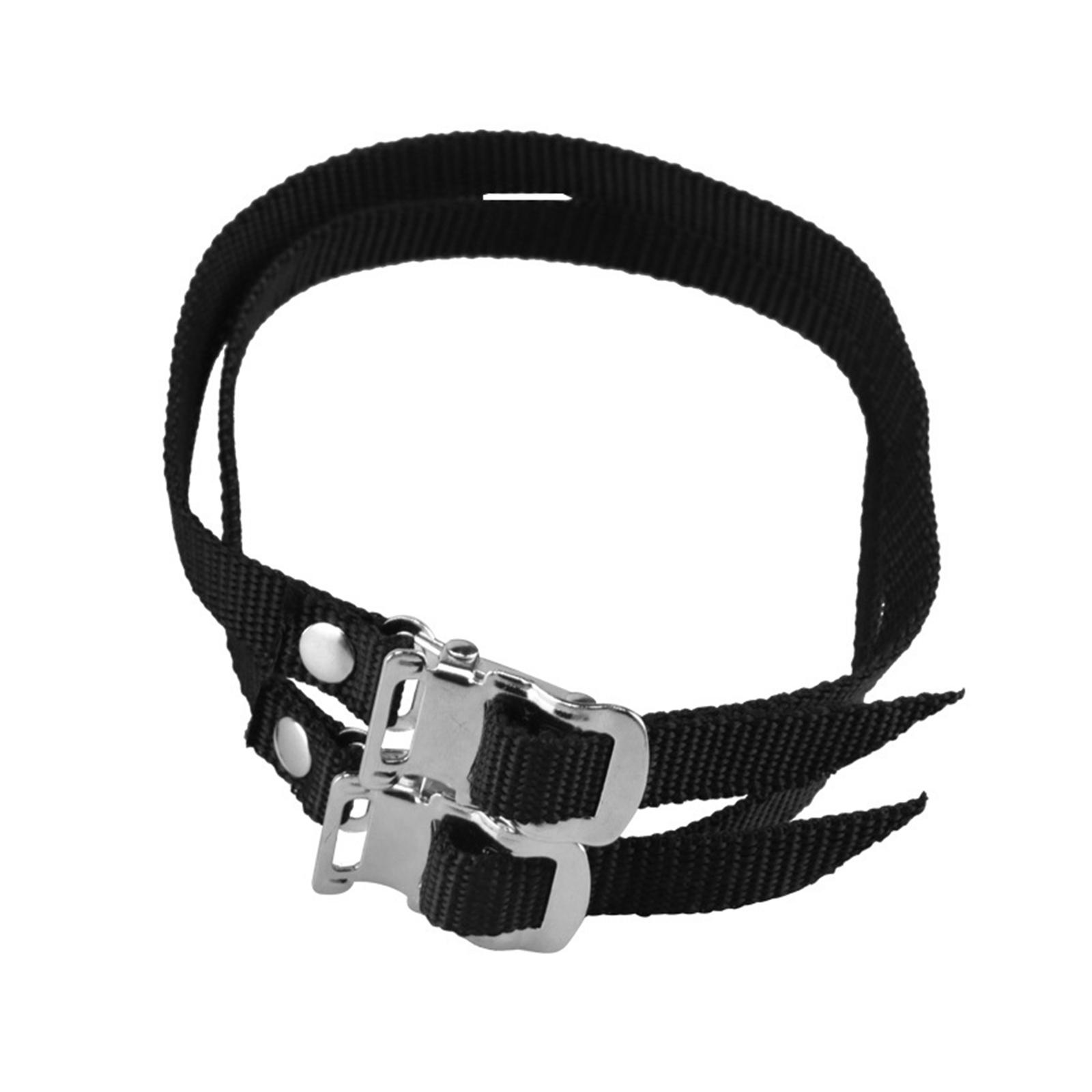 Cycling Gear Beginner - トウクリップストラップ交換用高耐久2ピース固定ギアロープスポーツサイクリング初心者サイクリング愛好家ライディングフィットネス用