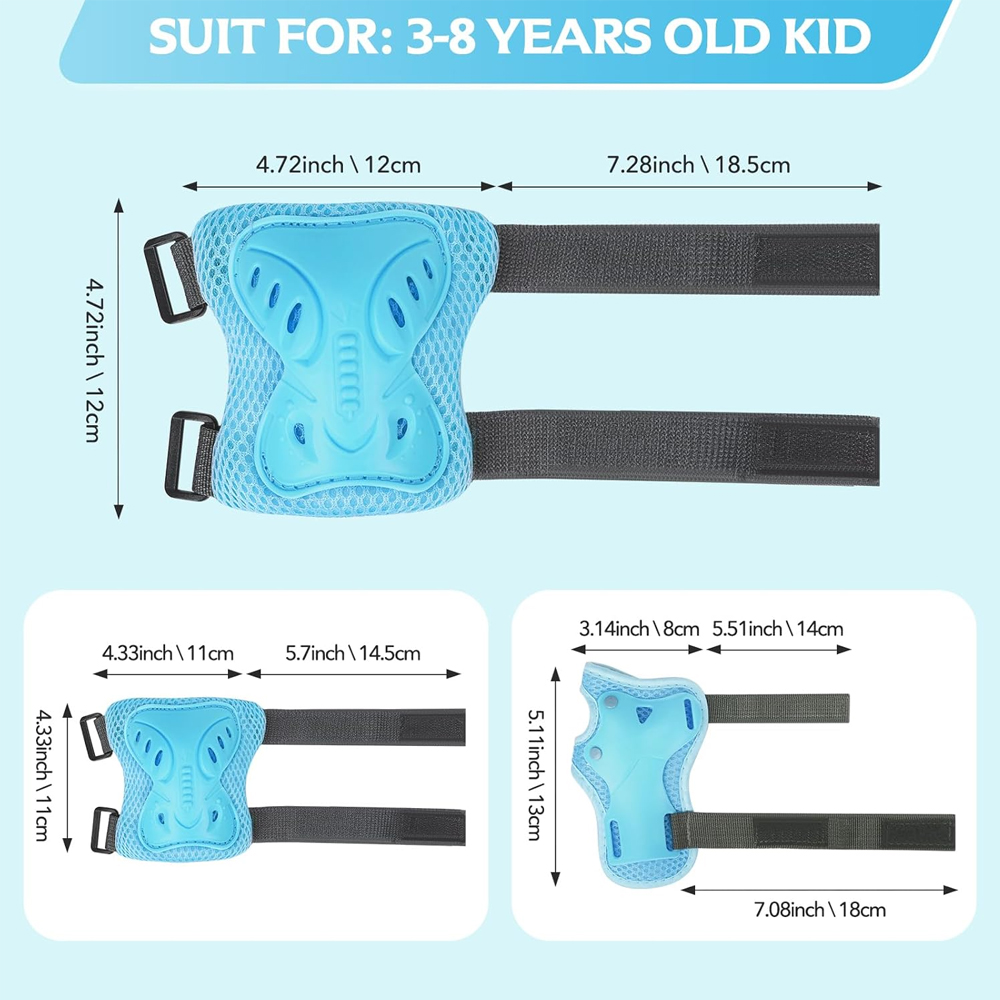 子供用保護具セット 膝パッド 3-10歳 幼児用 膝＆肘パッ - Cycling Gear Of The Year のレビューと価格