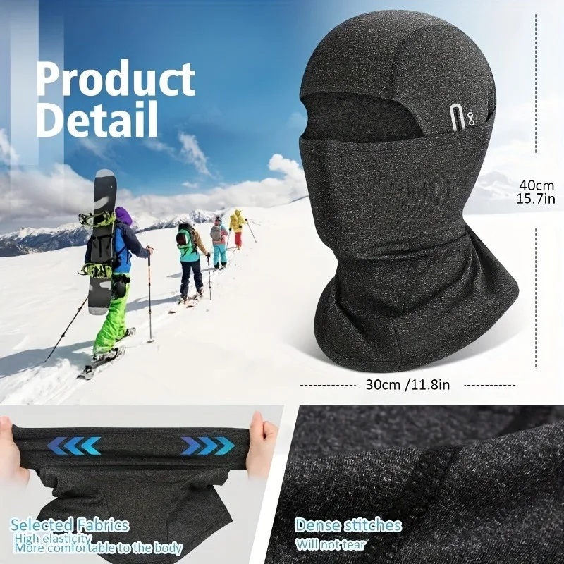 耐寒性暖かい防風フェイスマスクユニセックスアウトドアスポーツ - Cycling Face Mask のレビューと価格