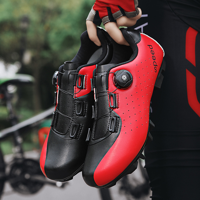 男性女性靴ユニセックスロータリーノブバックルロードサイクリン - Cycling Shoe Insoles のレビューと価格