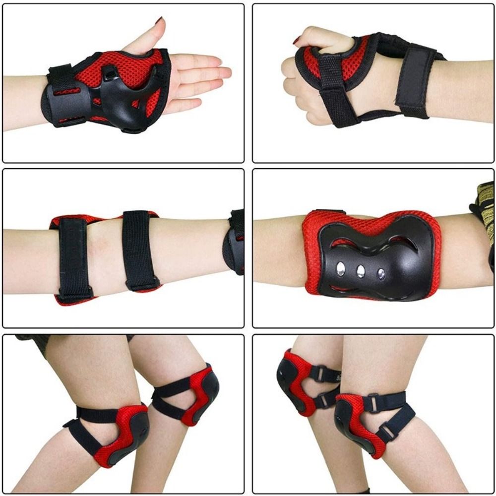 子供用の膝と肘のパッド、リストガード、スポーツ保護具、スクー - Cycling Gear Of The Year のレビューと価格