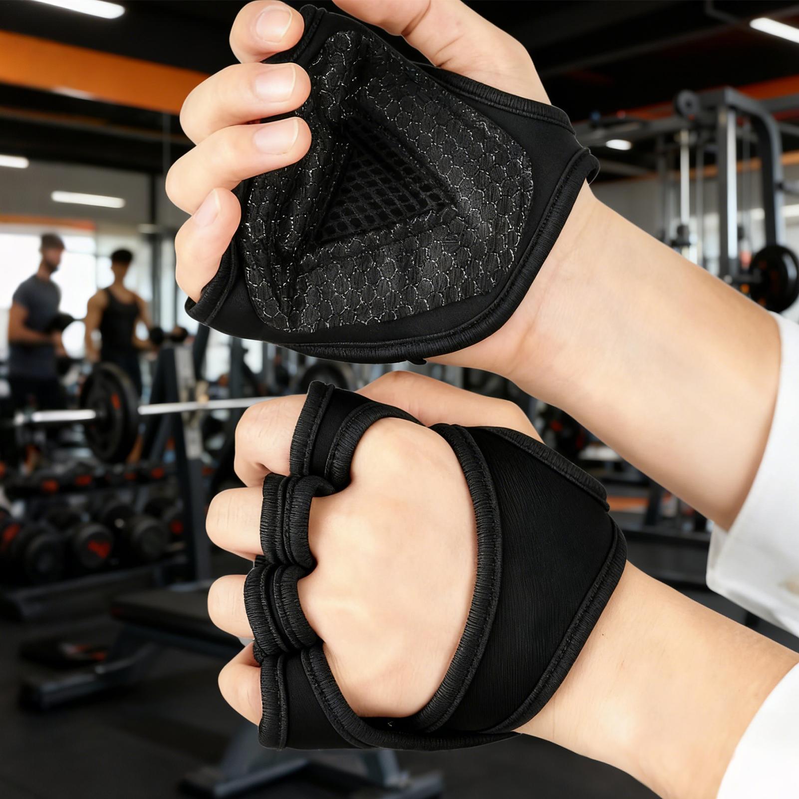 ジム用グローブ フィットネス ハンドプロテクティブギア プル - Cycling Gear Beginner のレビューと価格