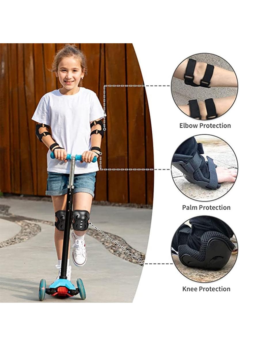 6個入り子供用保護具セット（3～15歳向け）、スケートボード - Cycling Gear Of The Year のレビューと価格