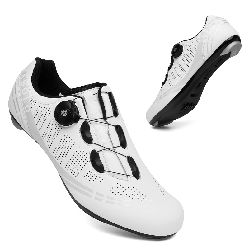 新型ロック式サイクリングシューズ（ダブルバックル付き）：ロー - Cycling Shoe Insoles のレビューと価格