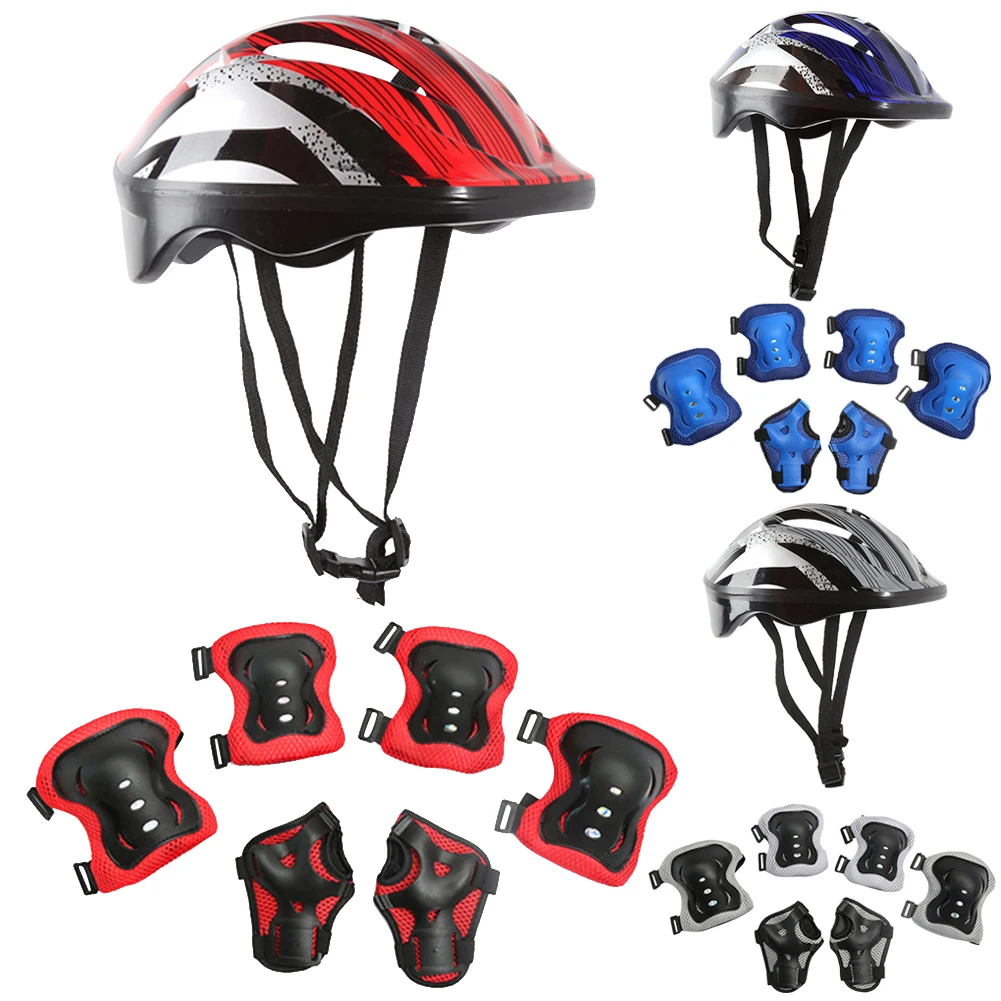 7 個の自転車スポーツ保護具セット調整可能な子供用安全スケー - Cycling Gear Of The Year のレビューと価格